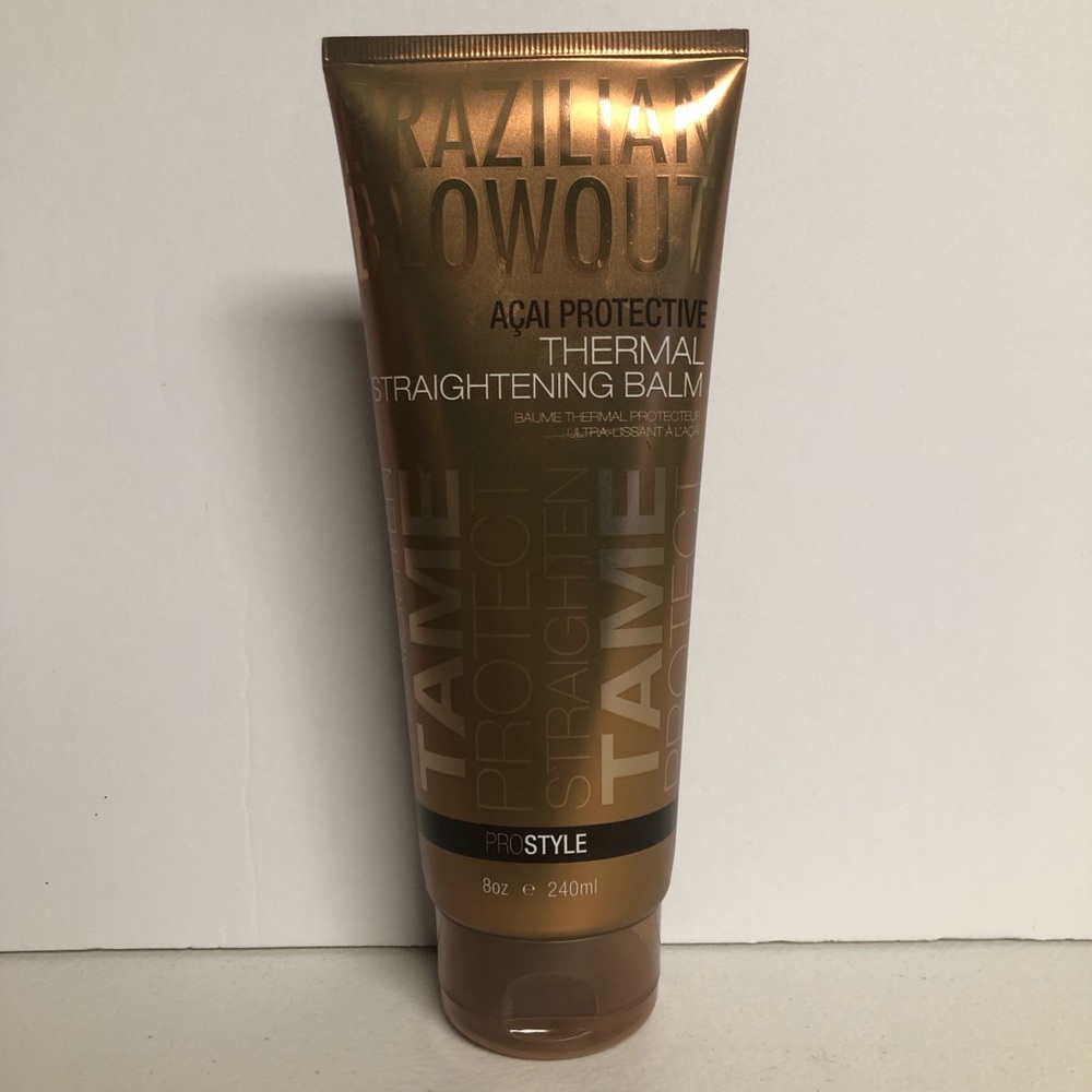 Brazilian Blowout Thermal Straightening Balm 8 oz Bottle New